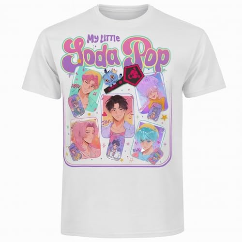 Soda Pop Comfort Colors Shirt – Saja Boys Inspired Movie Tee, Retro Graphic Apparel, Vintage Washed Unisex T-Shirt Multi2