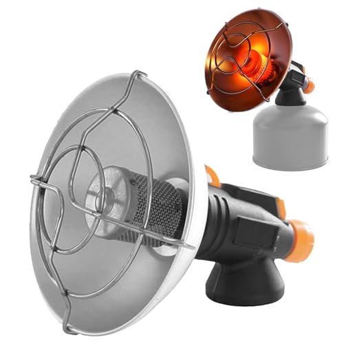 Calefacción portátil para acampar al aire libre, control de calor y calefacción de seguridad, ventilador de calefacción de seguridad de acero inoxidable, radiador convector para , camping,