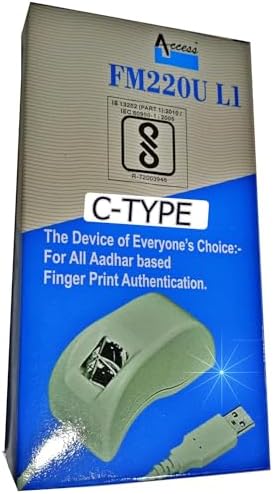 Access FM220u L1 | Biometric Fingerprint C Type USB Scanner | with RD ...
