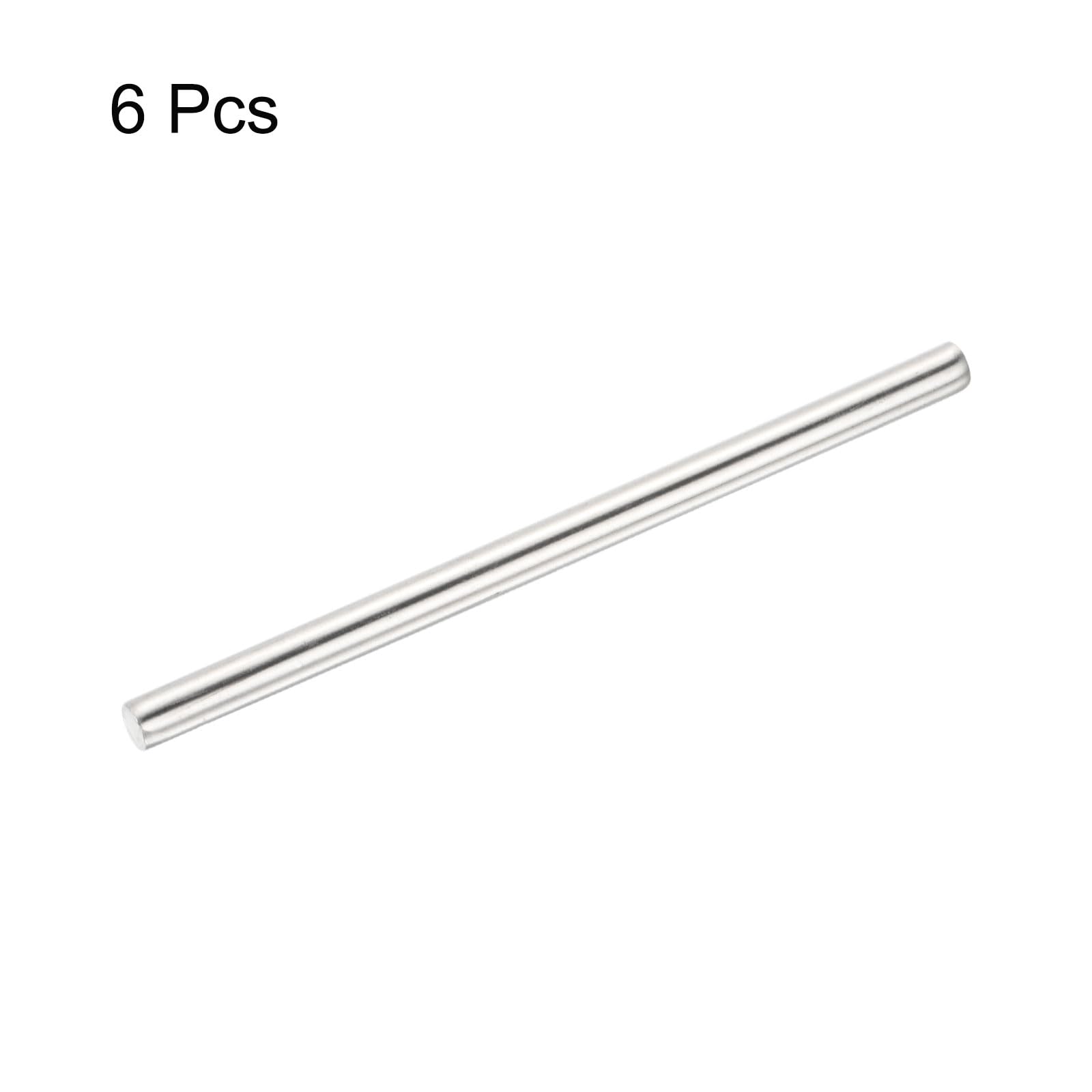 Asta Tonda in Acciaio Inossidabile 304 5mm x 100mm per Modello Auto Aereo Nave