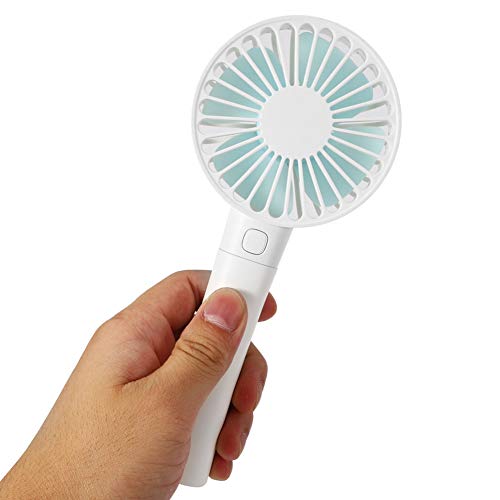 Mini-USB-ventilator, multifunctionele mini-handventilator Draagbare ventilator Opladen via USB voor thuiskantoor(wit) - Image 4