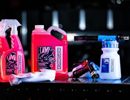 PH Neutral Nano Tech Motorcycle cleaner - Bike Cleaner - Bike Wash - Safe On All Surfaces and All Types of Motorcycle- (1 gallon Bottle) Detail