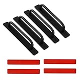 4 Pezzi Maniglia Porta Autoadesive, Maniglia per Porta del Balcone, Maniglie in Alluminio ...