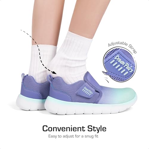 DREAM PAIRS Boys Girls Shoes Kids Slip on Tennis EZ-Ons MightyMovers Running Athletic Barefoot Zero Drop Sports Sneakers2