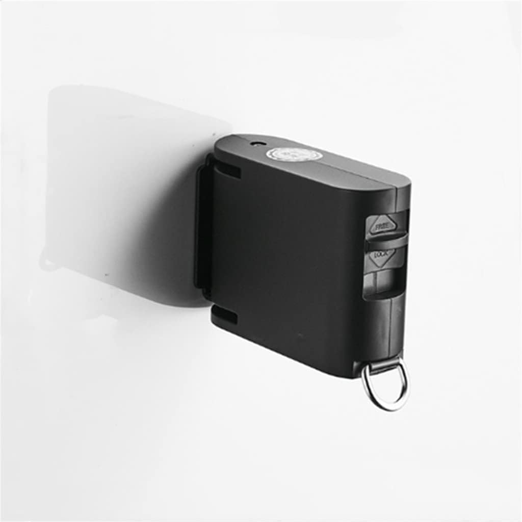 Clothesline White/Black Clothesline Retractable Dryer Belt Clothesline Laundry Clothes Hanger Clothes Dryer(D)