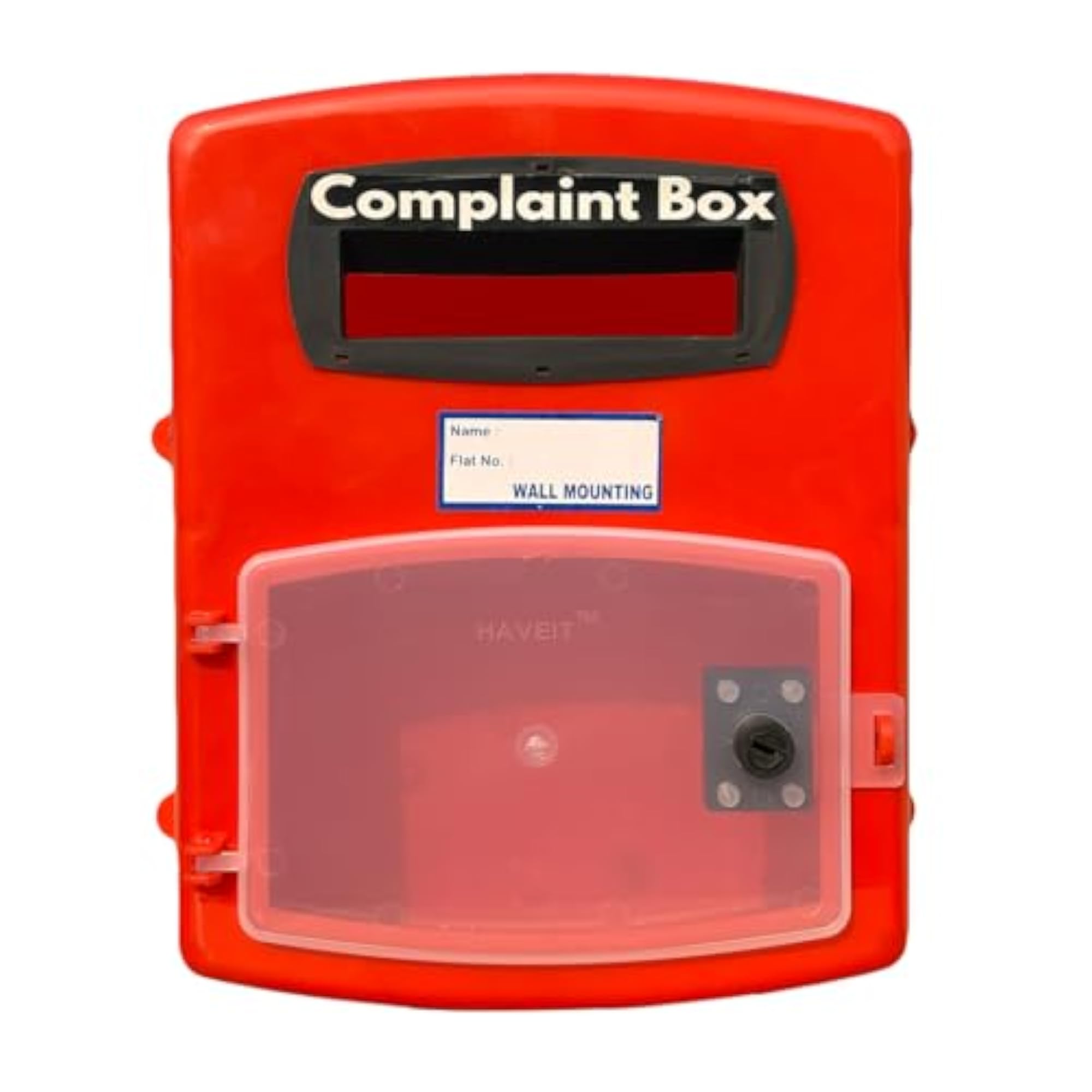 Front Door Wall Mounted Heavy Plastic Letter Box
