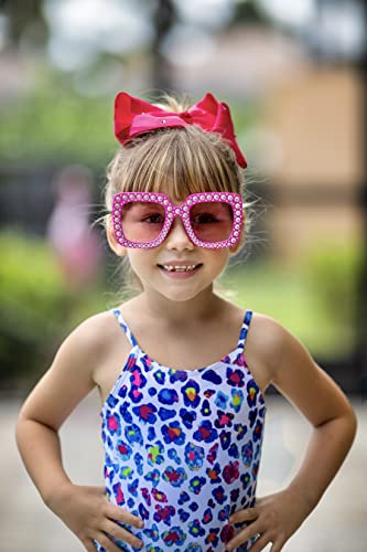 Idgreatim Baby Girls One Piece Swimsuit Colorful Leopard Bathing Suit Bikini Swimwear 3-4 Years #TOP4