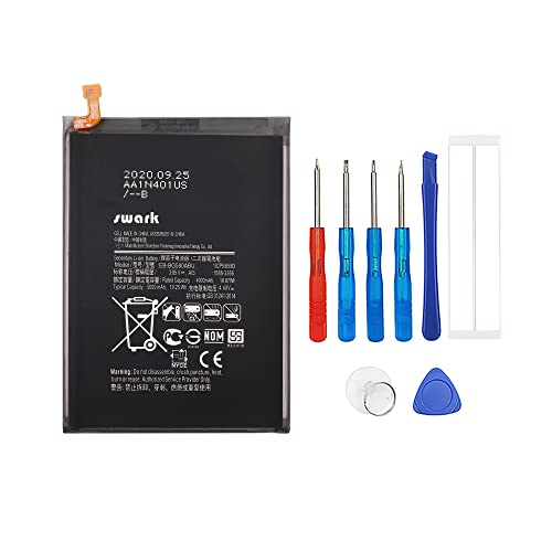 Swark EB-BG580ABU Akku Kompatibel mit Samsung Galaxy M20 SM-M205 & Samsung Galaxy M30 SM-M305 with Tools