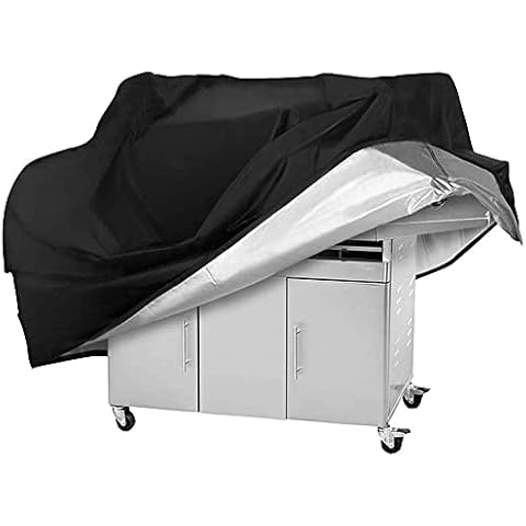 Grill Abdeckhaube, VDISRR Wetterfest Grillabdeckung, 420D Oxford Gasgrill Abdeckplane, Wasserdicht Grillschutzhülle, 117 x 66 x 117 cm, reißfest, UV, Schutz Grill vor Verblassen, Rost und Schimmel Cover