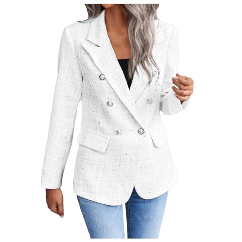 Veste d'affaires pour femme blazer élégant avec poches style chic