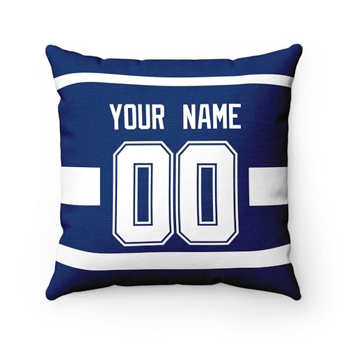 Image of ANTKING Tampa Bay Throw Pillow Personalized Custom Any Name and Number for Men Women Boy Gifts