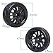 4-Pack HobbyPark RC Car Tires and Wheels 12mm Hex Drive Hub with Foam Inserts for 1/10 On Road Touring Car