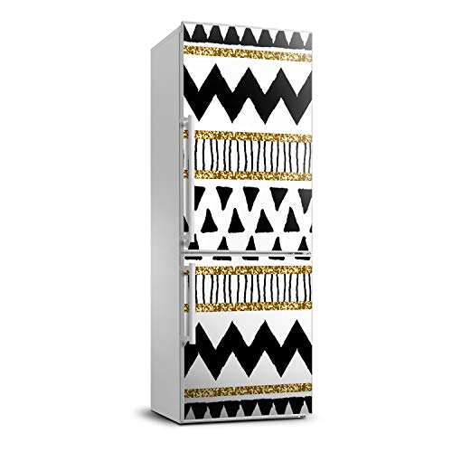 Vinilo para nevera de origen étnico autoadhesivo 70x190 cm para cocina y salón 2