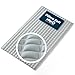 SlipX Solutions Gray Pillow Top Plus Safety Bath Mat Provides The Very Finest in Cushioned Comfort and Slip-Resistance (400+ Air-Filled Pockets, 200 Suction Cups, Natural Rubber)