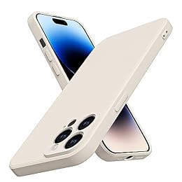 CMYFUTNG for iPhone 12 Pro Max Case,[Silky Touch Premium Liquid Silicone][Camera Protection] [Soft Anti-Scratch Microfiber Lining],Slim Soft Shockproof Phone Case,Beige 1-ip12pm-02