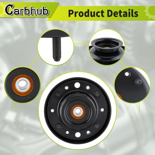 Carbhub C2D51875 Left & Right Front Strut Shock Mount Spring Seat Set for Jaguar XJ XJR Replace for C2D51875 by Carbhub - Used condition - Image 5