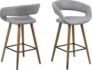 AC Design Furniture Counter Silla Grace 66265 Sillas Gris l/B/H Aprox. 56/43/87 cm