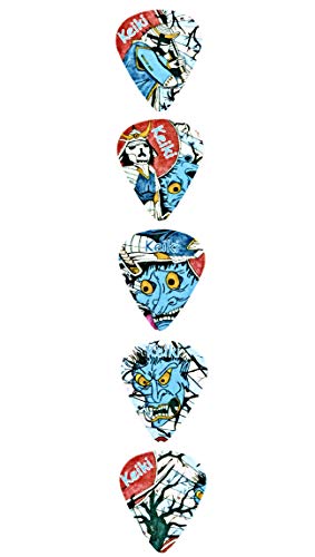 ORTEGA Médiators Samurai – 5 pièces (KPSR-5) - Les Beatles, Paul McCartney, John Lennon, RIngo Starr, George Harrison ORTEGA Médiators Samurai - 5 pièces (KPSR-5) – Image 3