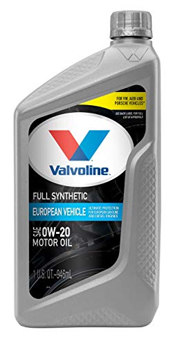 Image of Valvoline European Vehicle Full Synthetic SAE 0W-20 Motor Oil 1 QT (Pack of 5)