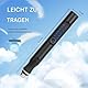 Elektrischer Gravierstift mit 36 Bits – Bis Zu 18.000 U/min Einstellbar | Wiederaufladbare USB-Akku-Graviermaschine für Schmuck, Holz, Glas, Metall & Keramik | Tragbarer DIY-Rotationsgravierer (Grau)