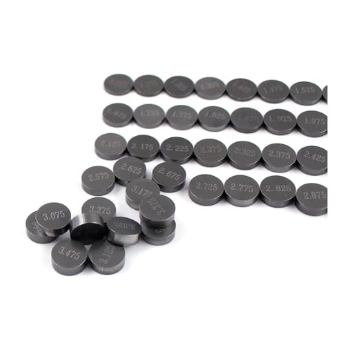 Cales de réglage de soupapes pour GSX1300BK au calibrage de précision