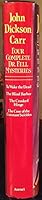 4 Complete & Unabridged Dr. Fell Mysteries: To Wake the Dead/ The Blind Barber/ The Crooked Hinge/ The Case of the Constant Suicides 0517659565 Book Cover