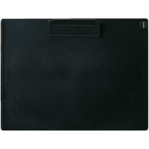 オープン工業 クリップボード A4 横 黒 CB-201-BK
