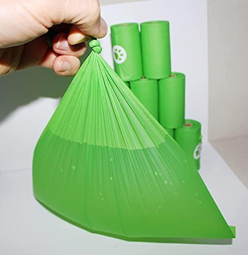Good Poop Made From Plants 180 Compostable Doggy Waste Bags, Unscented Plant Based Biodegradable Poo Bags, EN13432 Bags That Dont Cost The Earth. 12 Rolls, 15 Bags Per Roll, Bag Measures 23 x 33cm