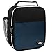OPUX Premium Insulated Lunch Box | Soft Leakproof School Lunch Bag for Kids, Boys, Girls | Durable Reusable Work Lunch Pail Cooler for Adult Men, Women, Office – Fits 6 Cans (Navy)