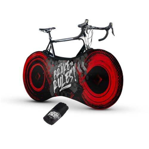 Funda bicicleta transporte interior almacenamiento suelos limpios 2