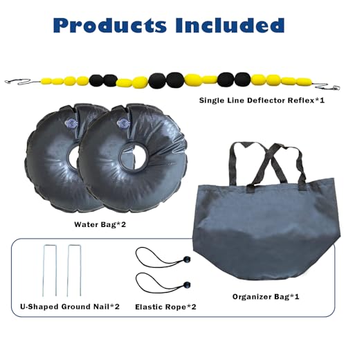 TNZMART Goalkeeper Soccer Football Agility Goalie Reflex Training Practice Drill Equipment Gear 9-13 FT (9 FT) - Thumbnail 2