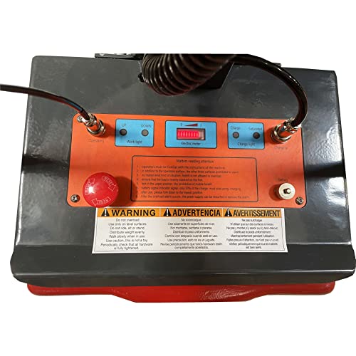 Pake Handling Tools - Electric Work Positioner Truck - 220 Lbs Capacity 67 Inch Lift Height #TOP3