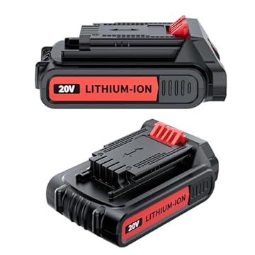 black and decker grass trimmer battery