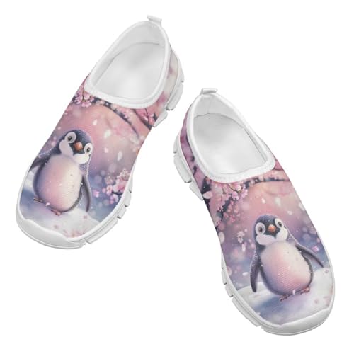 Girls Tennis Shoes Little Kids Slip On Sneakers School Running Shoes3