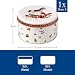 Villeroy & Boch – Winter Collage Keksdosen-Set 3 teilig Bunt, Gebäckdosen, Vorratsdosen, Plätzchendosen, Blechdosen, Keksdosen 3er Set, Weihnachtsdosen, Metall
