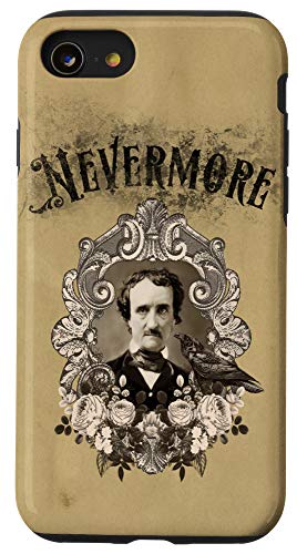 Iphone Se (2020) / 7 / 8 Edgar Allan Poe Phone Case Quoth The Raven "Nevermore" Case #TOP5