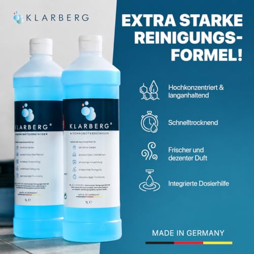 KLARBERG Nettoyant concentré pour robot nettoyeur de sol/aspirateur 2 l – vue 6