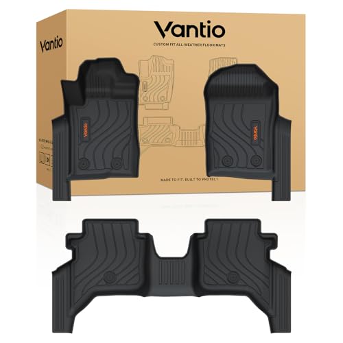 Image of Floor Mats for Ford Ranger 2024 2025 2026 SuperCrew Cab