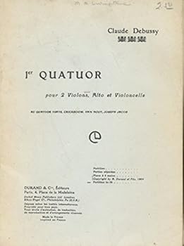 Paperback 1er Quatuor pour 2 Violons, Alto et Violoncelle Book