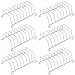 Produktbild NAMYEUT 6 Stück Edelstahl Toasthalter, 8 Scheiben Toasthalter für Heißluftfritteuse, Toastständer Abkühlgitter Toastbrot Halter Toast Racks zum Backen und Servieren von Toast