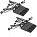 LimoStudio [8 Pack] Photography Video Studio, Backdrop Elastic String Holder Clip, Length Adjustable, Background Paper Canvas Fabric, Multi-Functional, Helps Background Tight, AGG1393