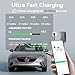 LEISHENG ENERGY Level 2 EV Charger for J1772, 240V Electric Car Charger, NEMA 14-50P 48A Plug, 25FT Cable, IP65, APP