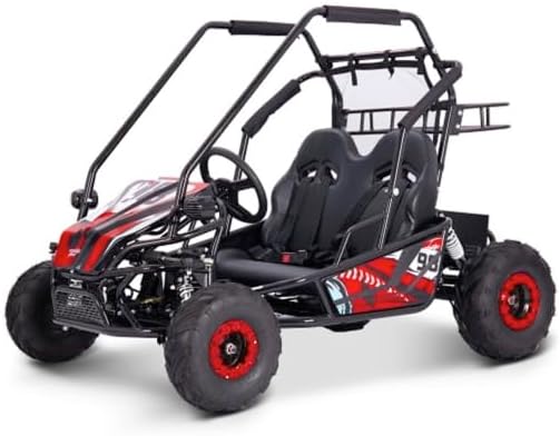 Mud Monster XL 60v 2000w Electric Go Kart Full Suspension (Red)