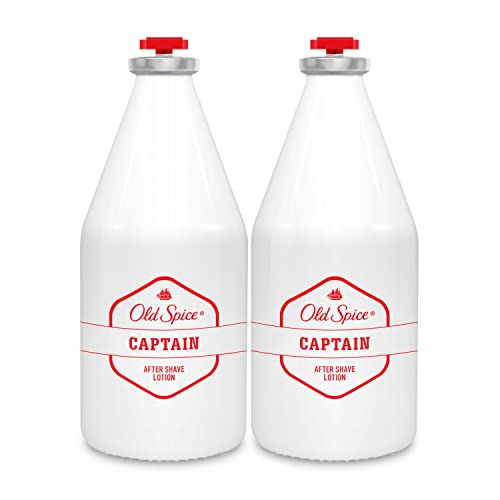 Old Spice Captain Loción Aftershave, PACK x 2, 100 ml Cover