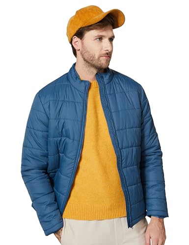 Amazon Brand – Symbol Men’S Quilted Jacket (Az-Tr-Aw03_Teal_M)