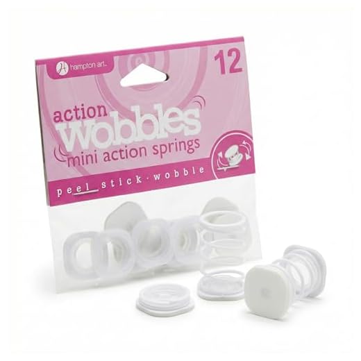 Hampton Art Action Mini Wackelfeder, mehrfarbig, 1,27 x 10,16 x 10,79 cm