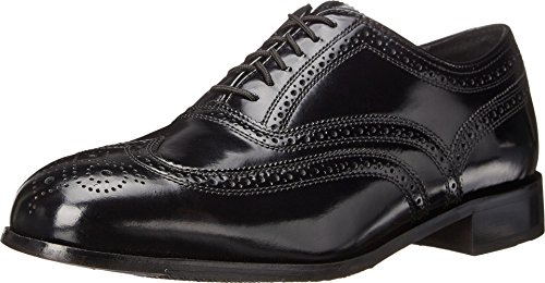 Florsheim Lexington Wingtip Oxford męska, - Czarny - 47 EU
