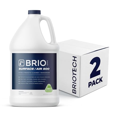 BRIOTECH Extra Strength Pure Hypochlorous Acid, BrioPro Surface & Air