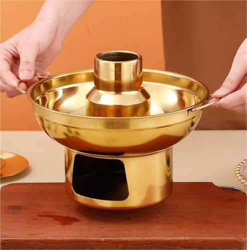 Marmite à glace sèche en acier inoxydable de 18 cm pour buffet élégant