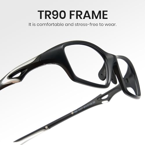 Image of Cyxus Y2K Blue Light Glasses for Women Men TR Frame UV Blocking Computer Glasses Clear PC Lens Eyewear